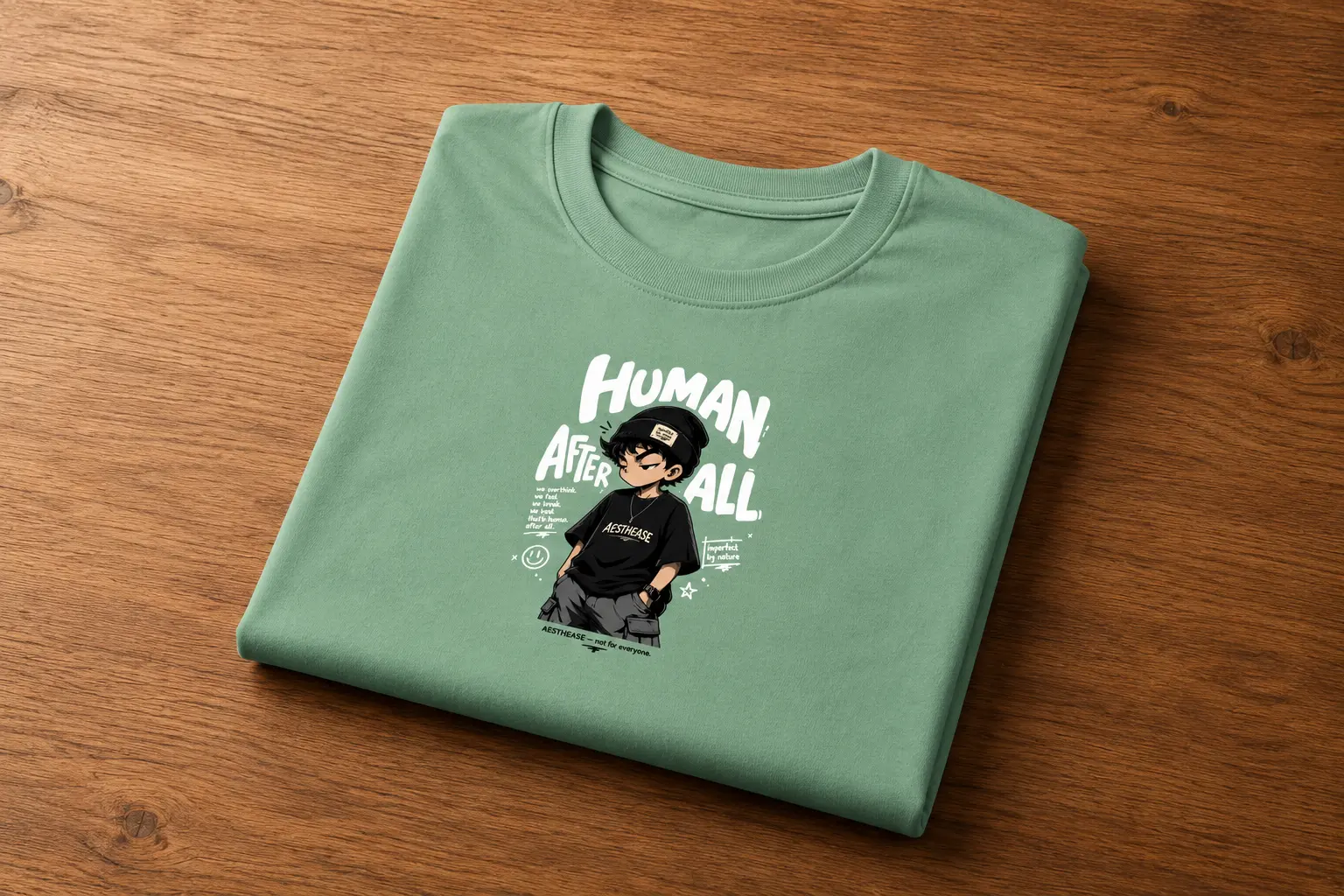 Oversize T-shirt Printed