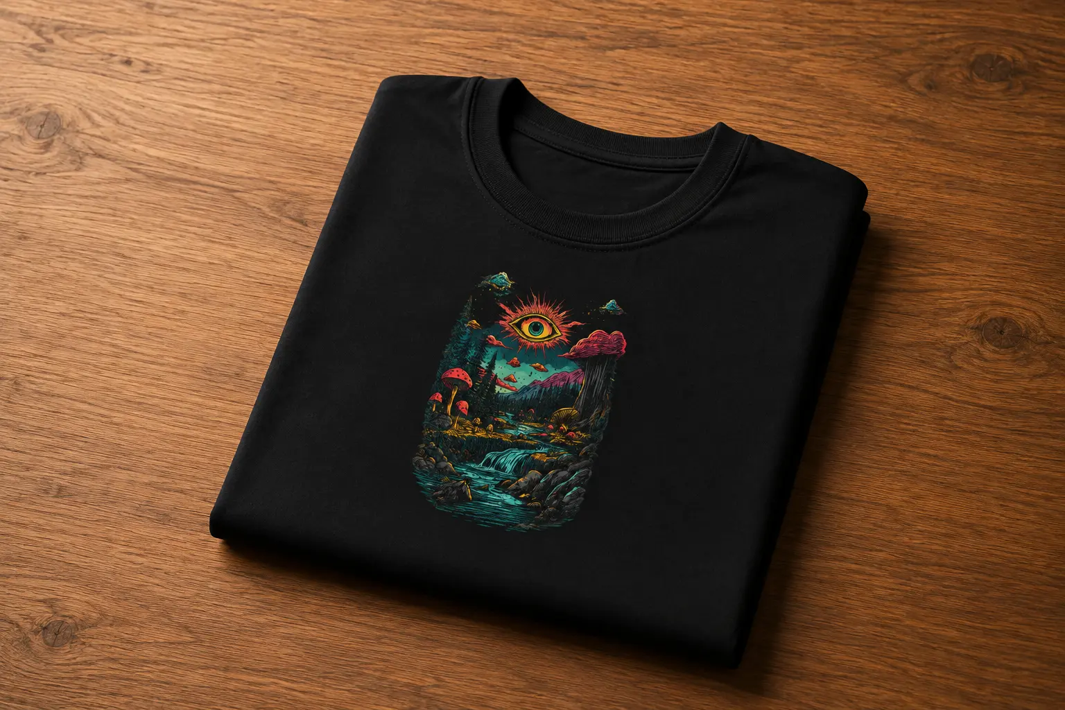 Oversize T-shirt Printed